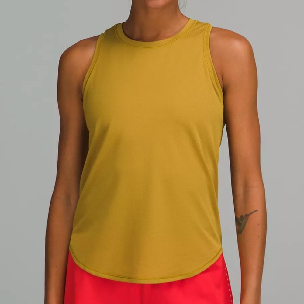 Lululemon High Neck Run and Train Tank